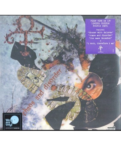 Prince LP - Chaos And Disorder (Vinyl) $13.19 Vinyl