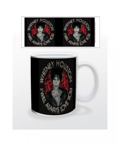 Whitney Houston I Will Always Love You-Roses Mug $8.39 Drinkware
