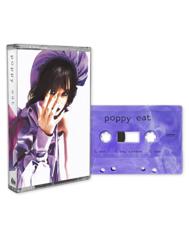 Poppy "EAT" Purple Cassette Tape $4.93 Tapes