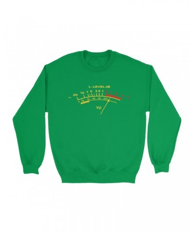 Music Life Colorful Sweatshirt | VU Audio Meter Sweatshirt $6.81 Sweatshirts