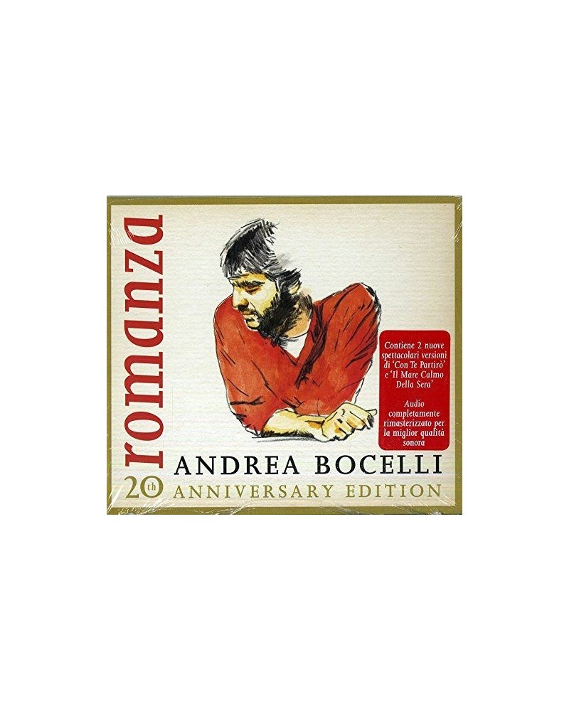 Andrea Bocelli ROMANZA 20TH ANNIVERSARY EDITION CD $10.62 CD