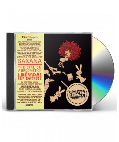 Angelo Michajlov SAXANA: THE GIRL ON A BROOMSTICK / Original Soundtrack CD $12.15 CD