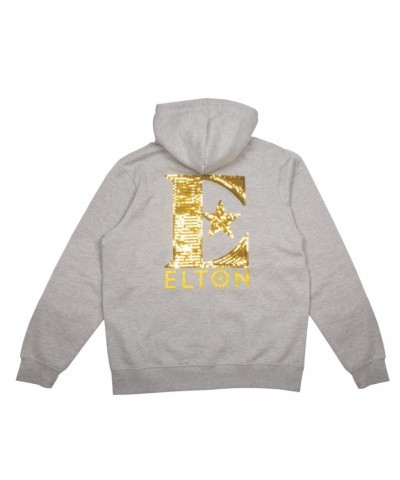 Elton John Sequined E* Hoodie $16.71 Sweatshirts