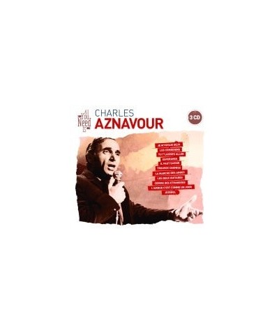 Charles Aznavour ALL YOU NEED IS: CHARLES AZNAVOUR CD $13.92 CD