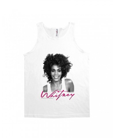 Whitney Houston Unisex Tank Top | I Wanna Dance With Somebody Album Photo And Logo Shirt $7.11 Shirts