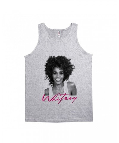Whitney Houston Unisex Tank Top | I Wanna Dance With Somebody Album Photo And Logo Shirt $7.11 Shirts