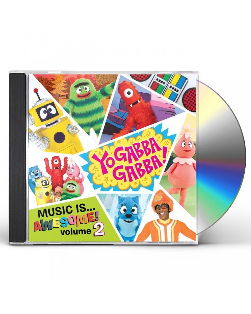 Yo Gabba Gabba MUSIC IS AWESOME 2 CD $2.33 CD