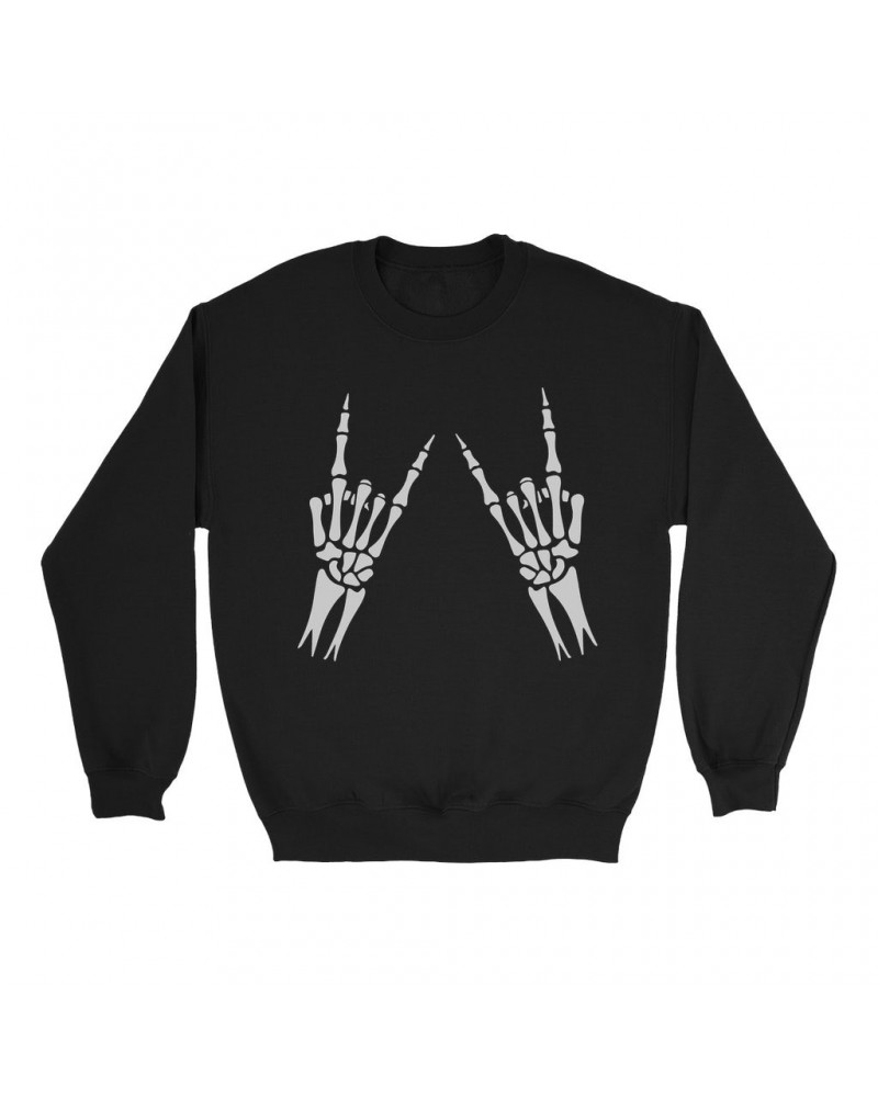 Music Life Sweatshirt | Rock On Sweatshirt $11.55 Sweatshirts