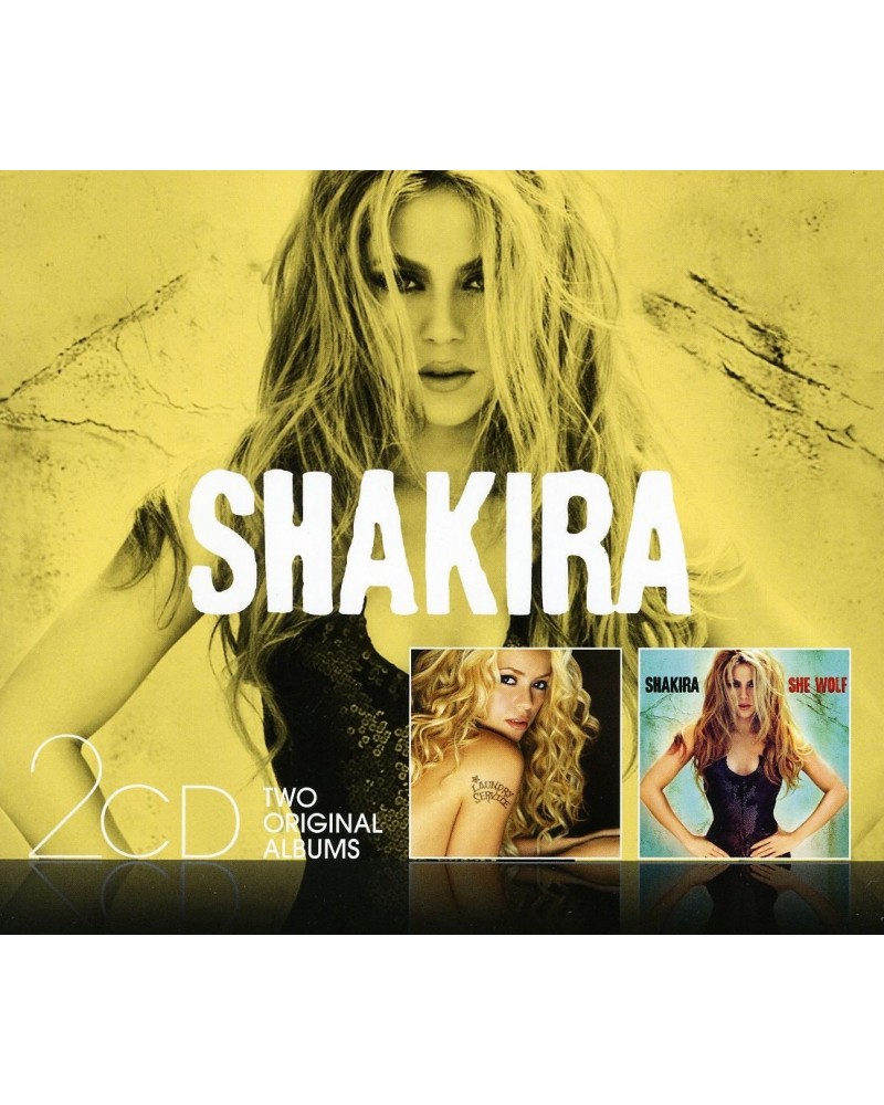 Shakira LAUNDRY SERVICE & SHE WOLF CD $9.60 CD