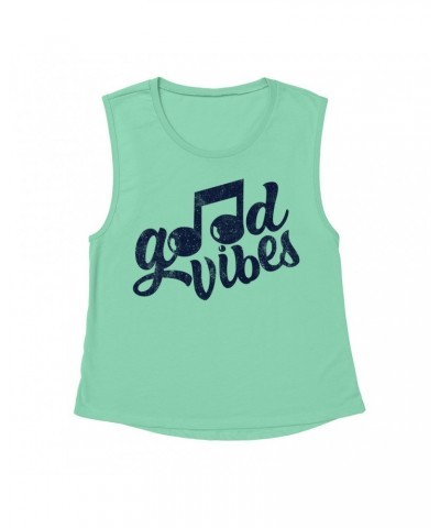 Music Life Muscle Tank Top | Good Vibes Only Muscle Tank Top $49.20 Shirts