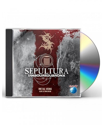 Sepultura & Les Tambours du Bronx METAL VEINS: ALIVE AT ROCK IN RIO CD $11.79 CD