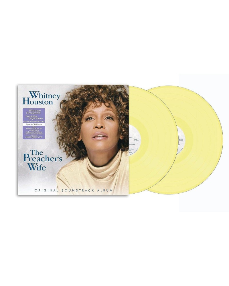 Whitney Houston Preacher's Wife (2LP/Yellow) Vinyl Record $5.07 Vinyl