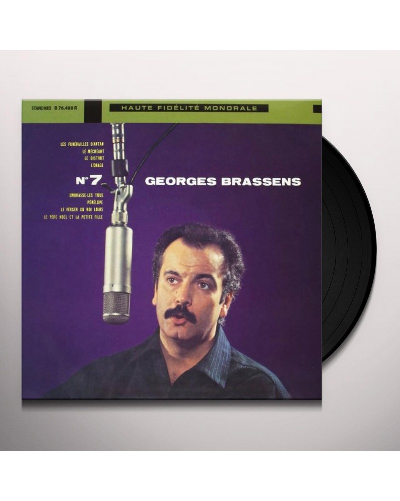 Georges Brassens VOL. 7-LES FUNERAILLES D'ANTAN Vinyl Record $5.58 Vinyl