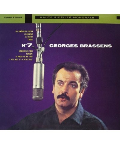 Georges Brassens VOL. 7-LES FUNERAILLES D'ANTAN Vinyl Record $5.58 Vinyl