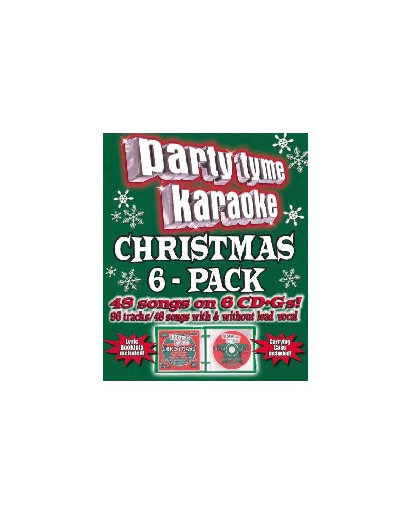 Party Tyme Karaoke Christmas 6-Pack (48+48-song Party Pack) (6 CD) CD $13.30 CD