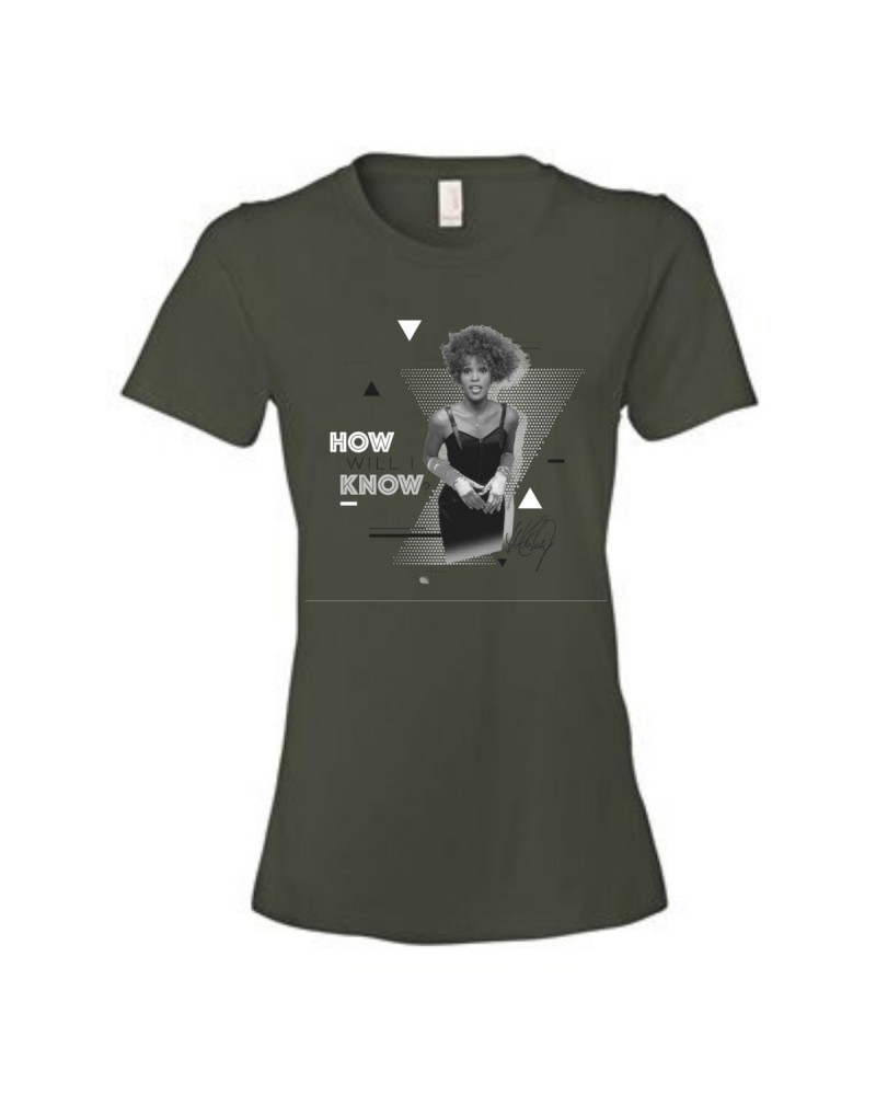 Whitney Houston How Will I Know T-Shirt $3.61 Shirts