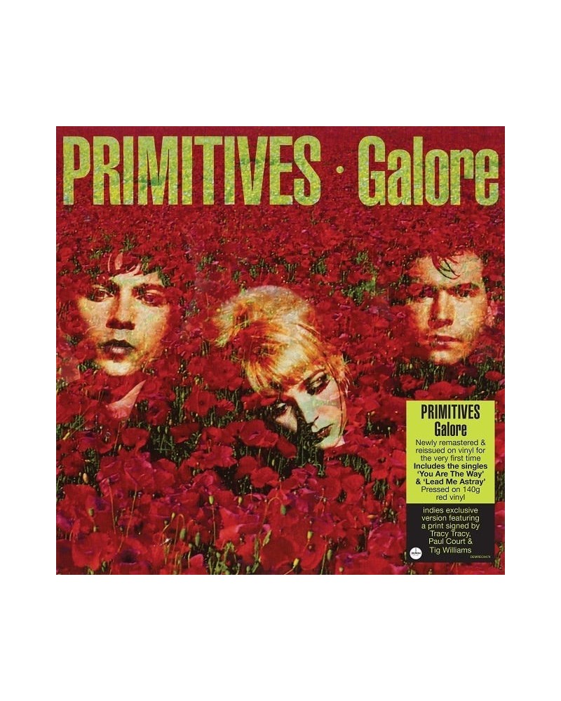 The Primitives 824769 GALORE (180G/RED VINYL) Vinyl Record $9.22 Vinyl