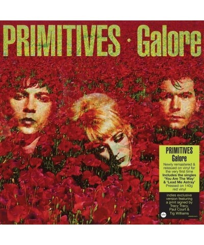 The Primitives 824769 GALORE (180G/RED VINYL) Vinyl Record $9.22 Vinyl