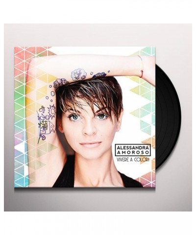 Alessandra Amoroso Vivere A Colori Vinyl Record $6.08 Vinyl
