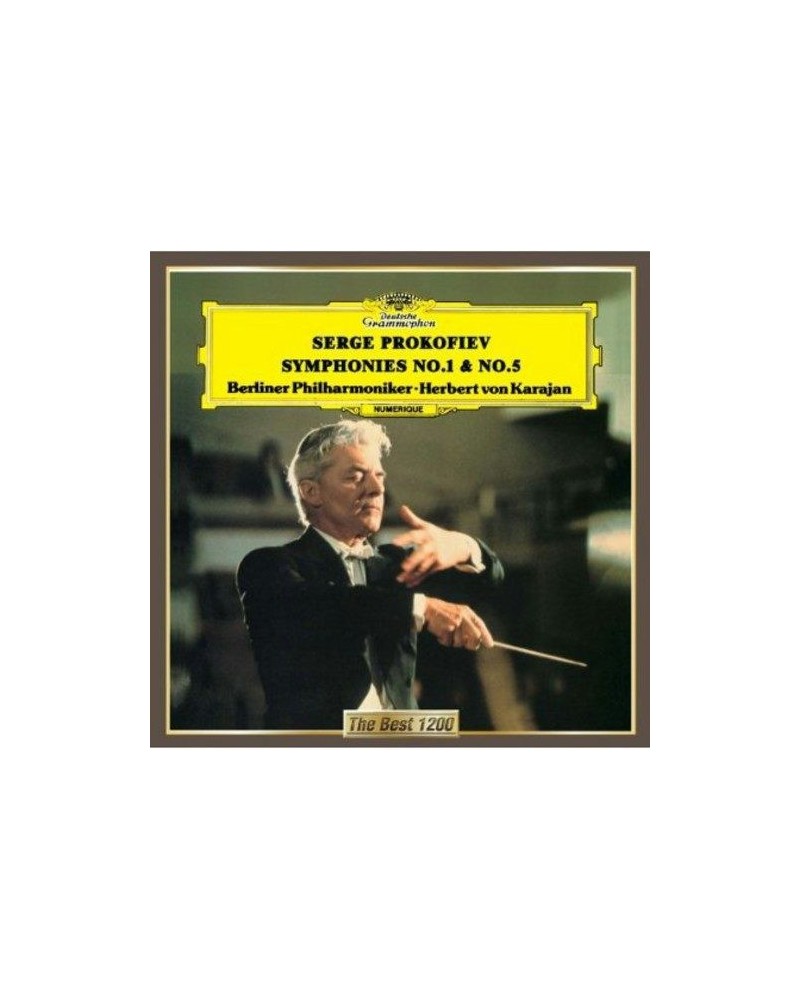 Herbert von Karajan PROKOFIEV: SYMPHONIES NOS. 1 'CLASSIC CD $6.45 CD