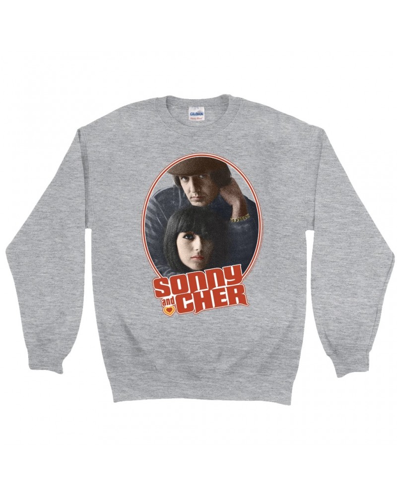 Sonny & Cher Sweatshirt | Retro Design Sweatshirt $9.42 Sweatshirts