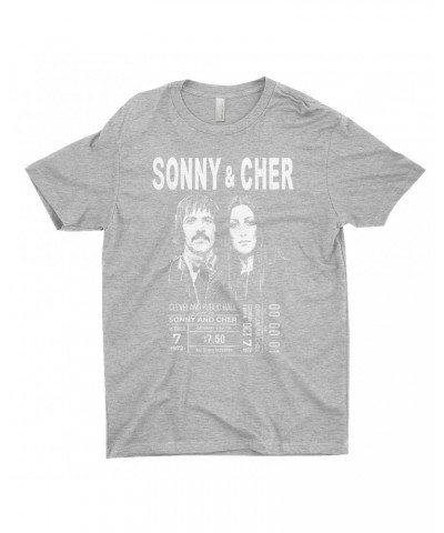 Sonny & Cher T-Shirt | Cleaveland Hall Concert Ticket Stub Shirt $7.49 Shirts