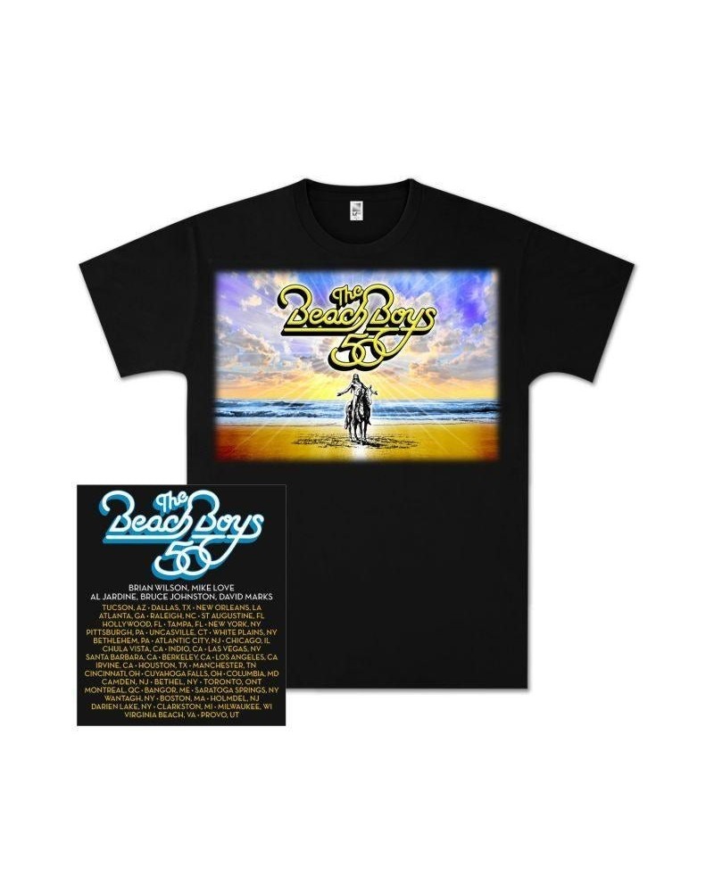 The Beach Boys 50th Anniversary Tour Tee Black $6.98 Shirts