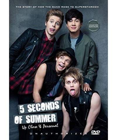 5 Seconds of Summer UP CLOSE & PERSONAL DVD $8.10 Videos