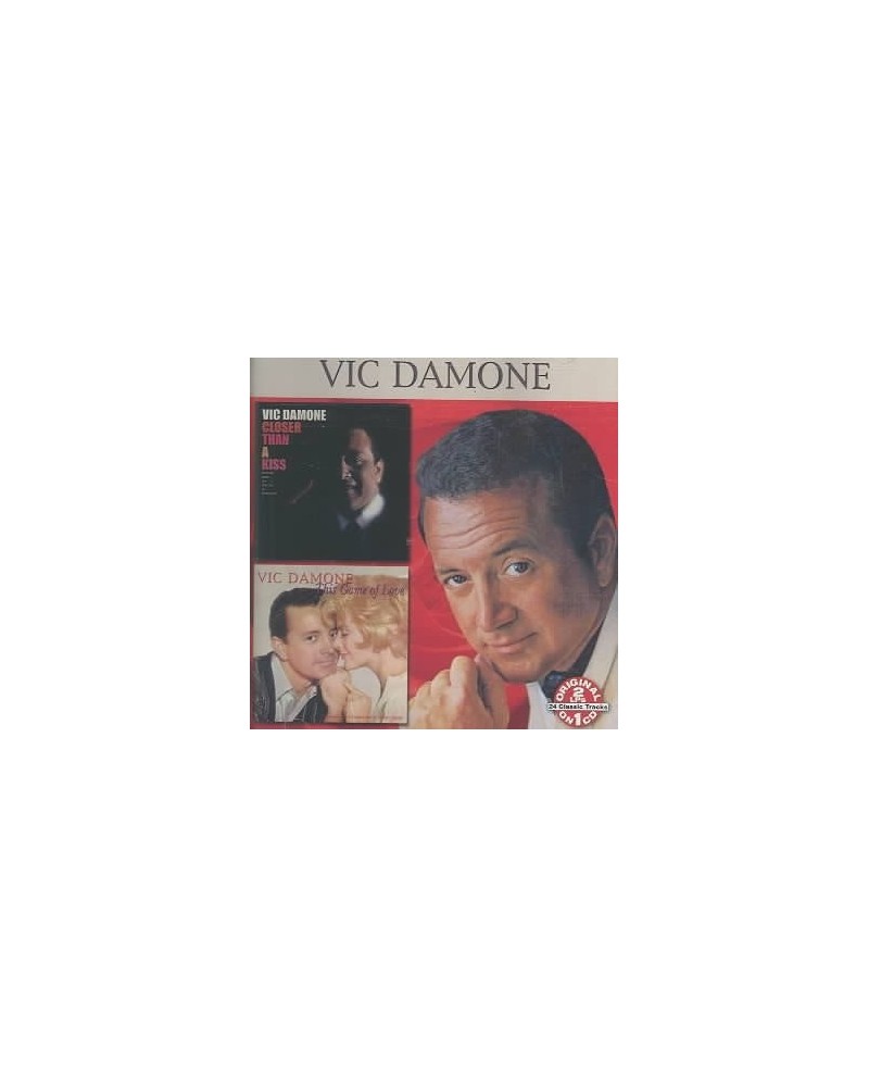 Vic Damone Closer Than a Kiss/This Game of Love CD $20.85 CD