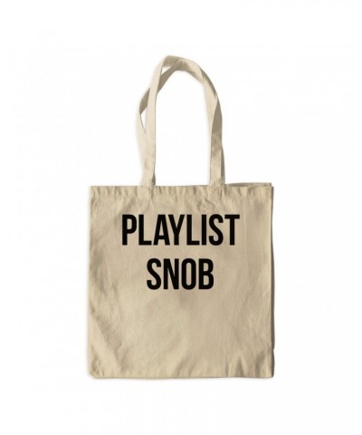 Music Life Canvas Tote Bag | Playlist Snob Canvas Tote $11.69 Bags