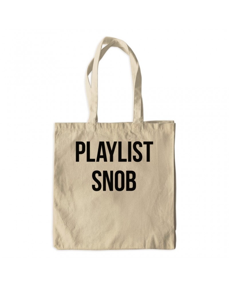 Music Life Canvas Tote Bag | Playlist Snob Canvas Tote $11.69 Bags