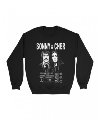 Sonny & Cher Sweatshirt | Cleaveland Hall Concert Ticket Stub Sweatshirt $6.50 Sweatshirts