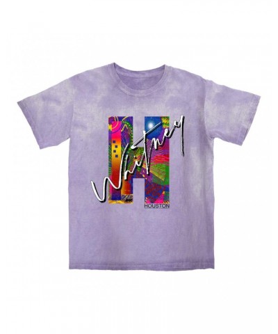 Whitney Houston T-shirt | H Is For Houston Color Blast Shirt $6.04 Shirts