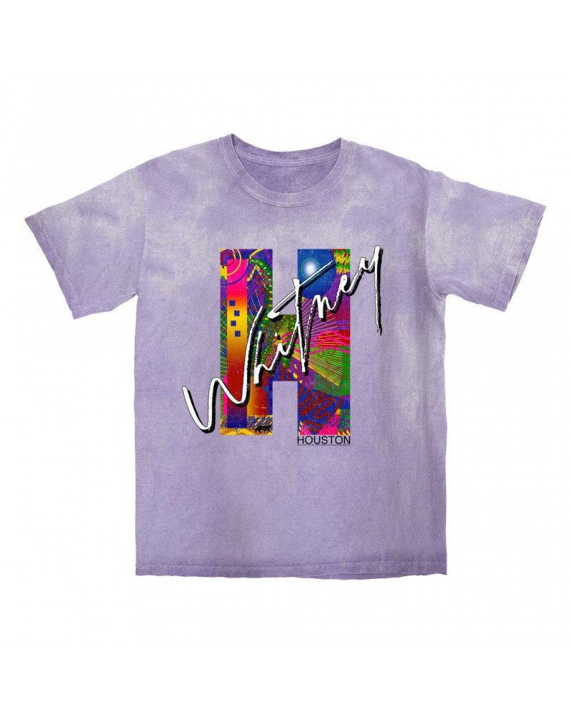 Whitney Houston T-shirt | H Is For Houston Color Blast Shirt $6.04 Shirts