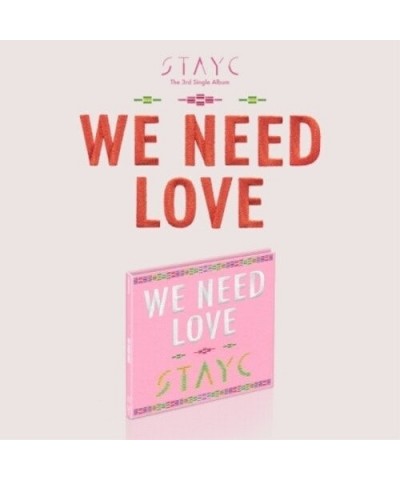 STAYC WE NEED LOVE (DIGIPACK VERSION/LIMITED) CD $4.40 CD