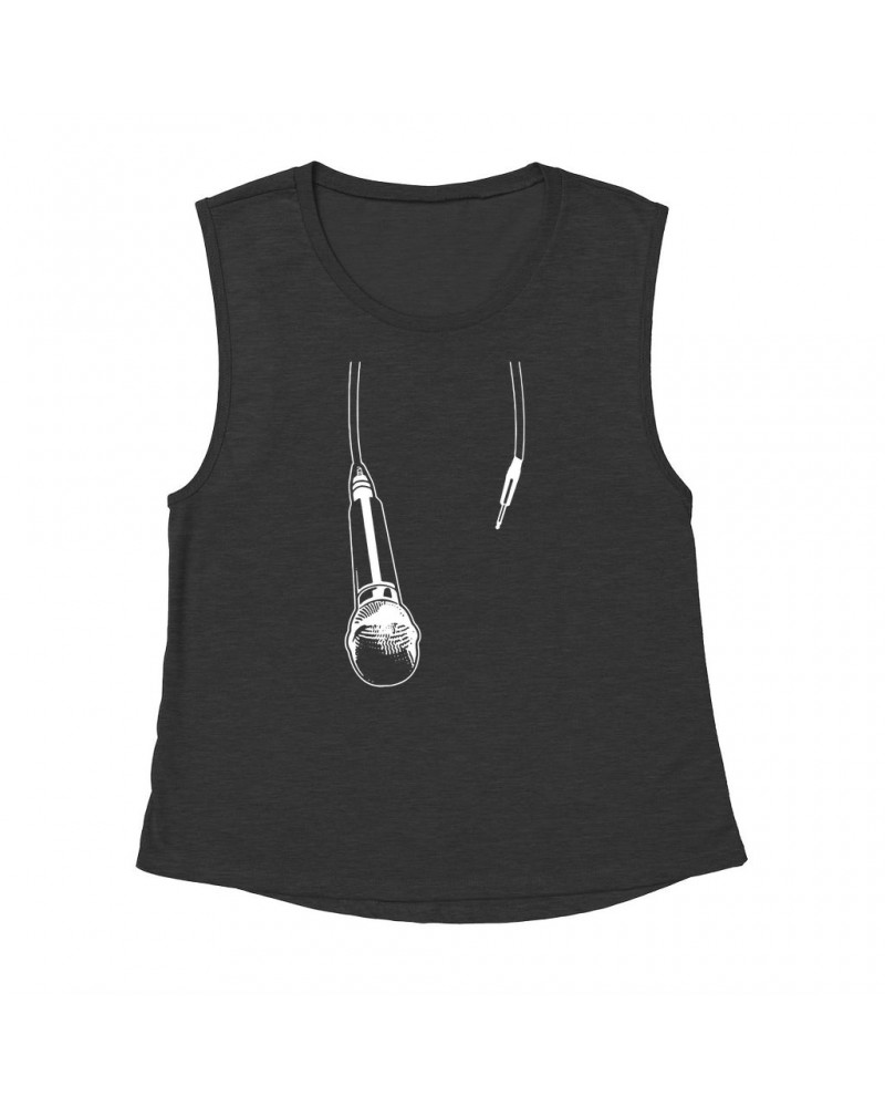 Music Life Muscle Tank | Let The Mic Hang Tank Top $9.67 Shirts