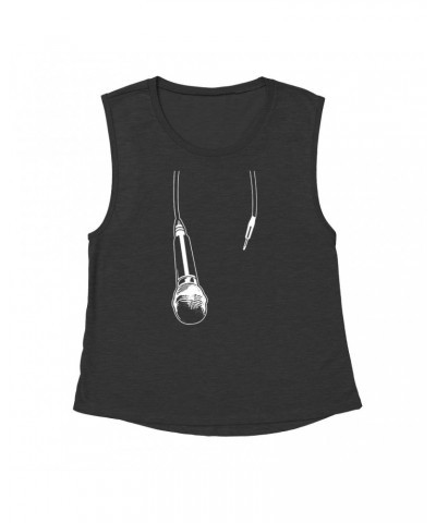 Music Life Muscle Tank | Let The Mic Hang Tank Top $9.67 Shirts