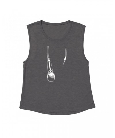 Music Life Muscle Tank | Let The Mic Hang Tank Top $9.67 Shirts