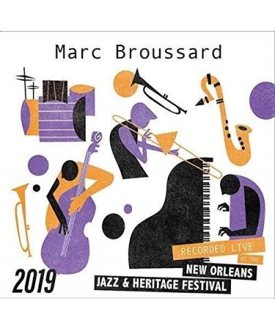 Marc Broussard LIVE AT JAZZFEST 2019 CD $14.76 CD