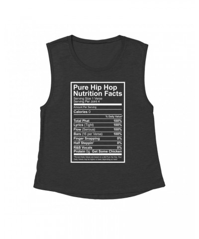 Music Life Muscle Tank | Hip Hop Nutrition Facts Tank Top $7.47 Shirts