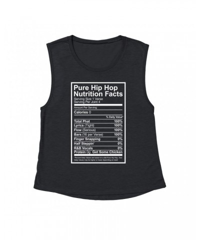 Music Life Muscle Tank | Hip Hop Nutrition Facts Tank Top $7.47 Shirts