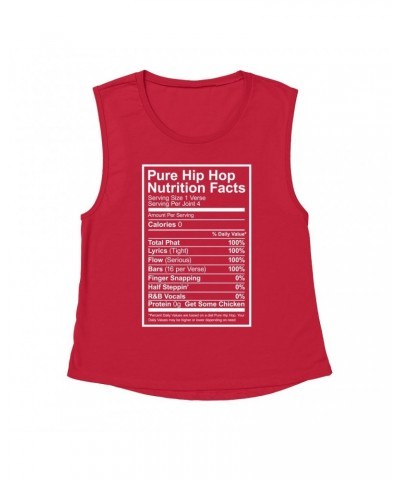 Music Life Muscle Tank | Hip Hop Nutrition Facts Tank Top $7.47 Shirts