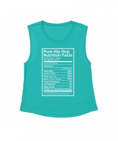 Music Life Muscle Tank | Hip Hop Nutrition Facts Tank Top $7.47 Shirts