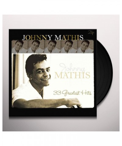 Johnny Mathis 33 GREATEST HITS Vinyl Record $9.49 Vinyl