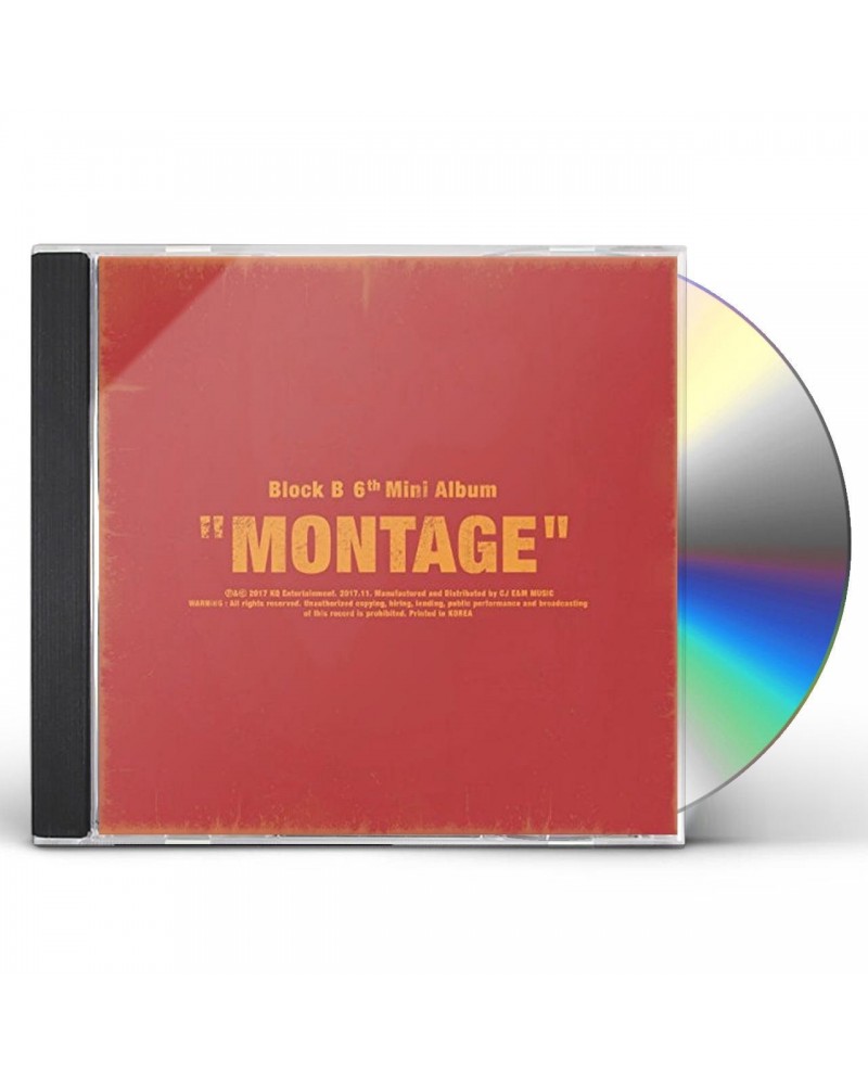 Block B MONTAGE CD $12.57 CD