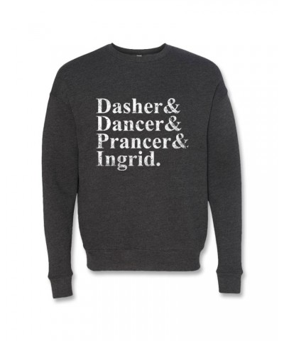 Ingrid Michaelson Reindeer Crewneck Sweatshirt $7.35 Sweatshirts
