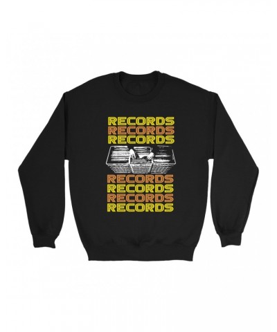 Music Life Sweatshirt | Milk Crate Digger Sweatshirt $7.40 Sweatshirts