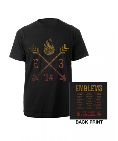 Emblem3 The Fireside Story Sessions Arrows Tee $8.27 Shirts