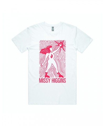 Missy Higgins Wonder Women White Tee $3.56 Shirts