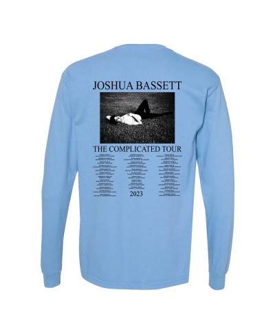 Joshua Bassett Blue Complicated Long Sleeve $5.74 Shirts